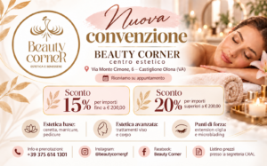 Nuova convenzione Beauty Corner centro estetico